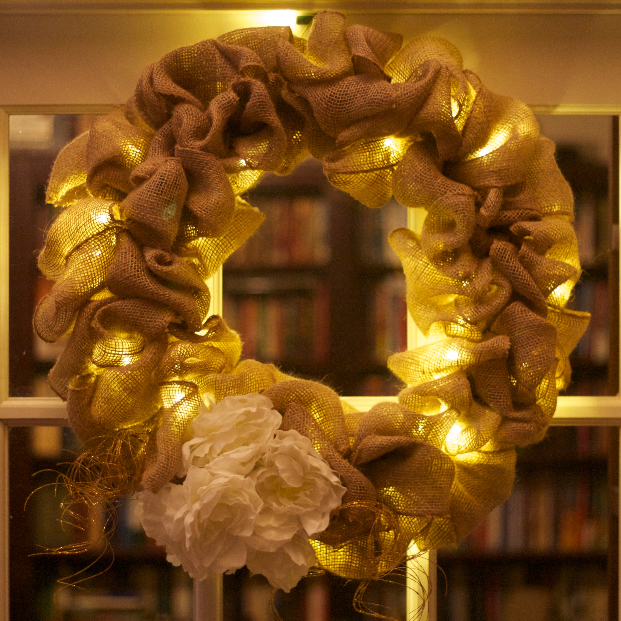 Round (G12) Warm White LED Christmas Lights