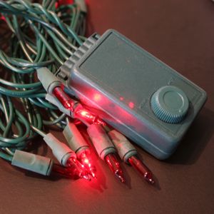Chasing Red Mini Lights