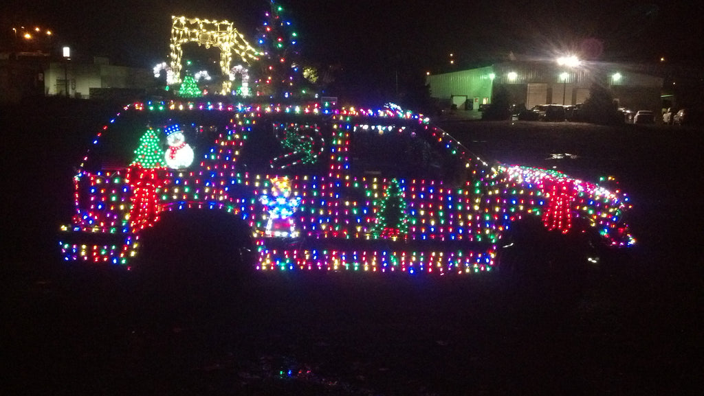 Matt's Christmas Art Car