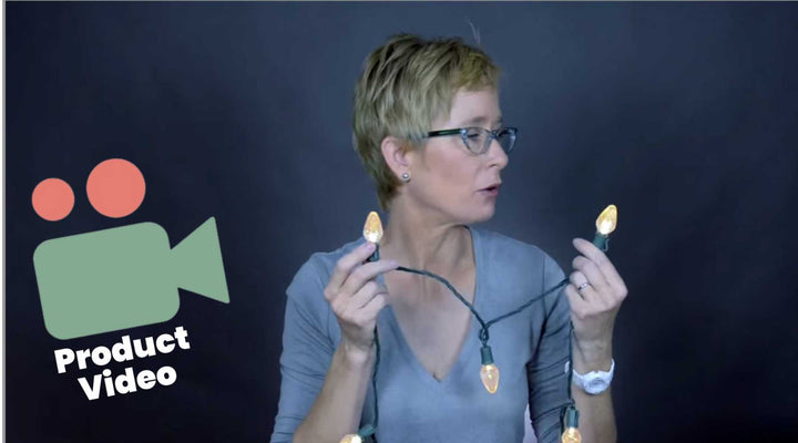 Video: C7 LED Christmas Light Strings