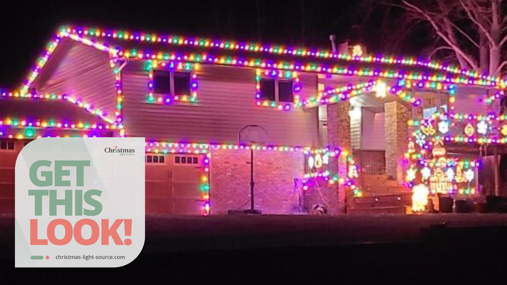 Multicolor LED Christmas Lights