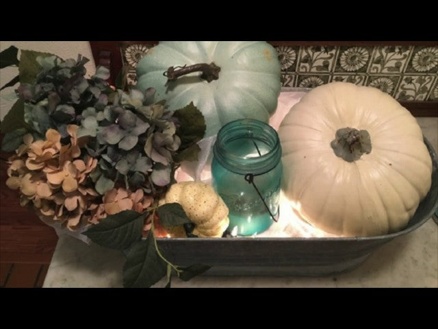 Crafts with Lights: Decorate Your Autumn Entryway