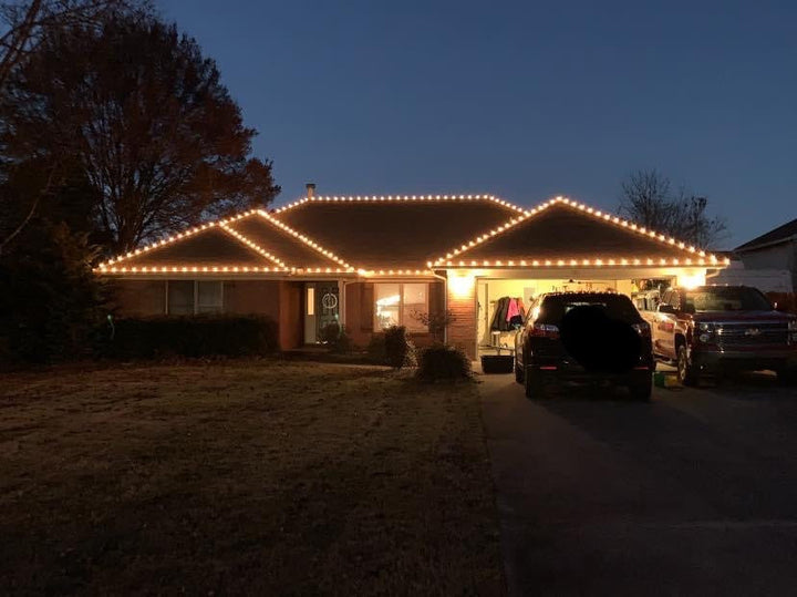 Get this Look: Traditional Glass C9 Bulbs