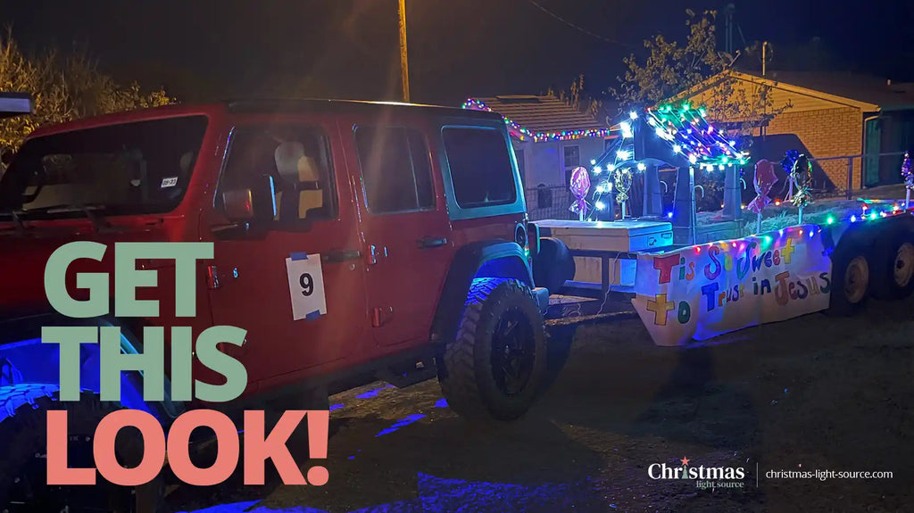 Get this Look: Multicolor 12 Volt Light Strings for a Parade