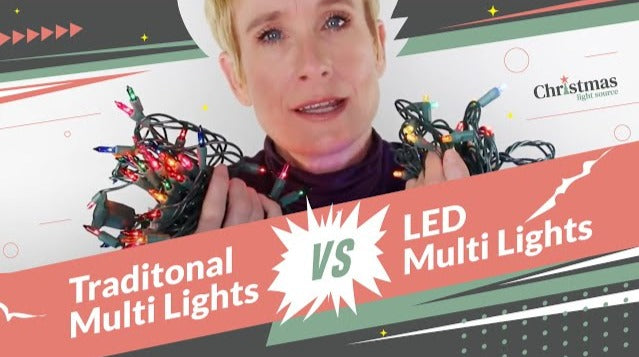 Multi Color Christmas Lights Smackdown