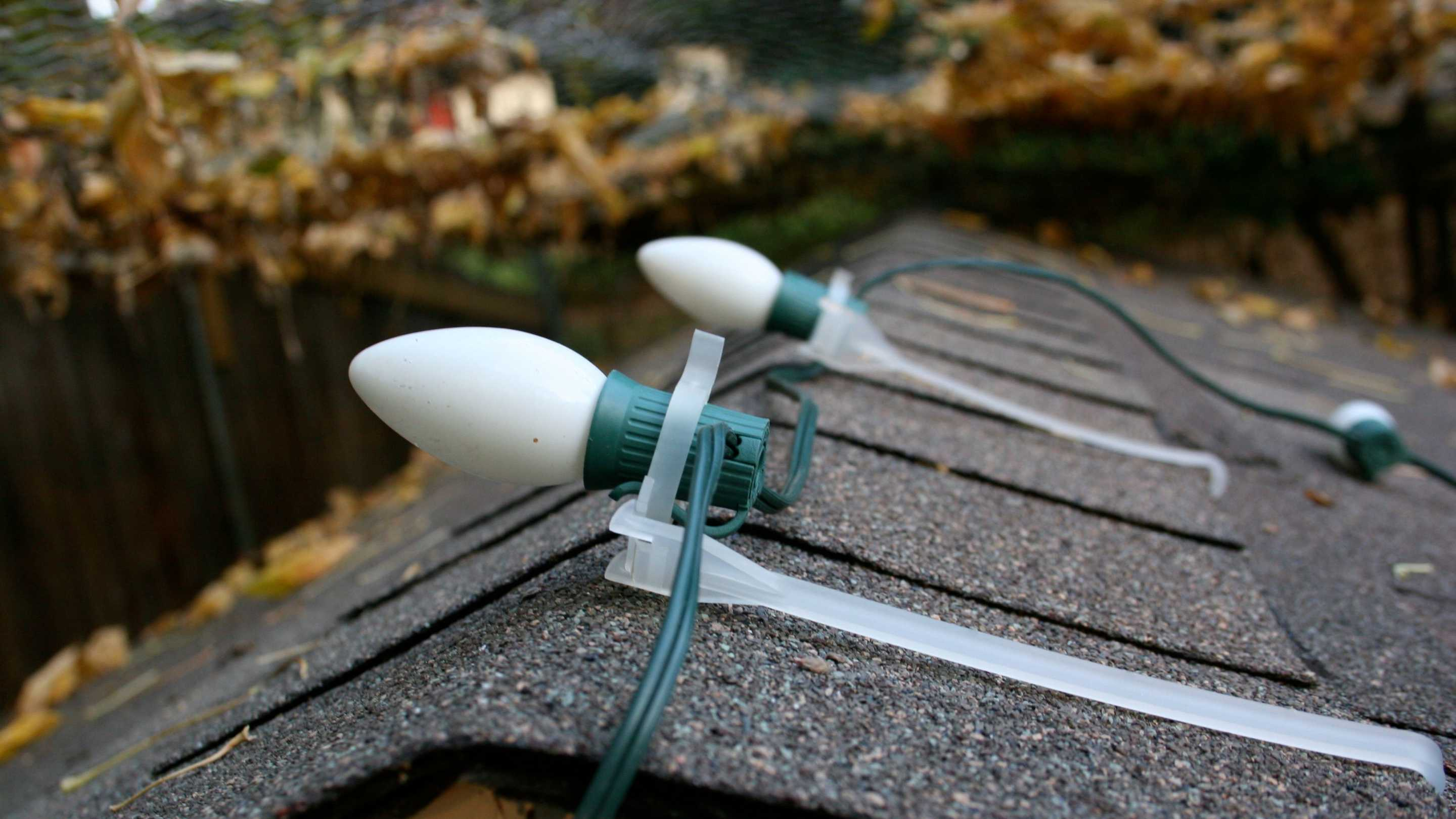 Christmas Lights Installation Hardware Clips Stakes Plugs and