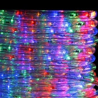 1/2 Red LED Rope Lights – Christmas Light Source