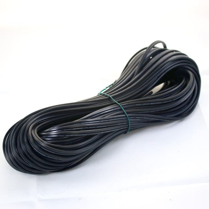 100' Cord 18 AWG Wire SPT-2, Black