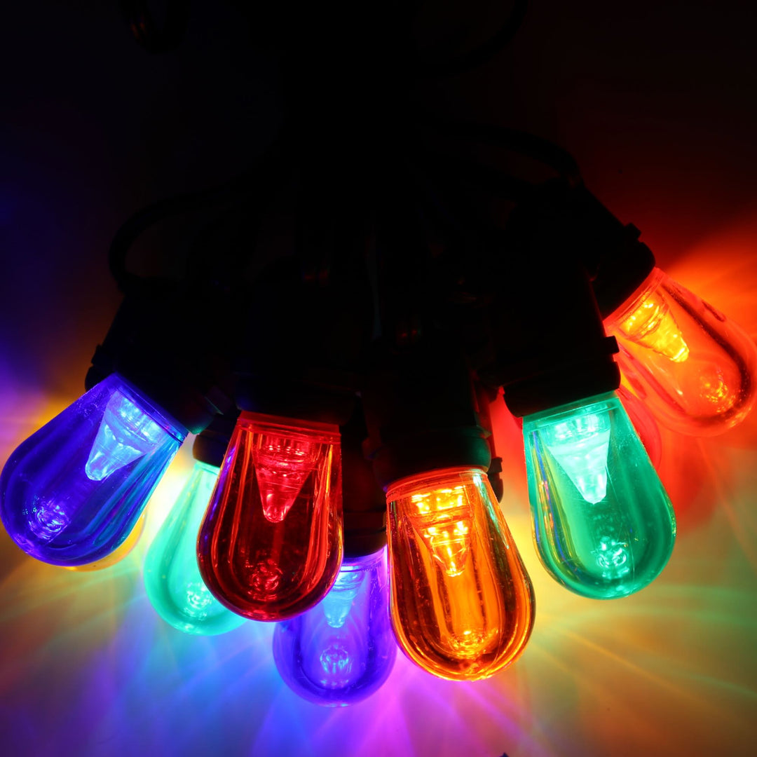 T50 Multicolor Smooth LED Bulbs E26 Bases (SMD)