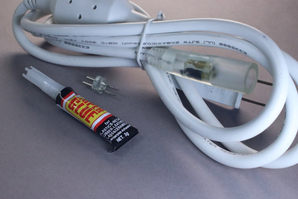 1/2" LED Rope Light Power Cord