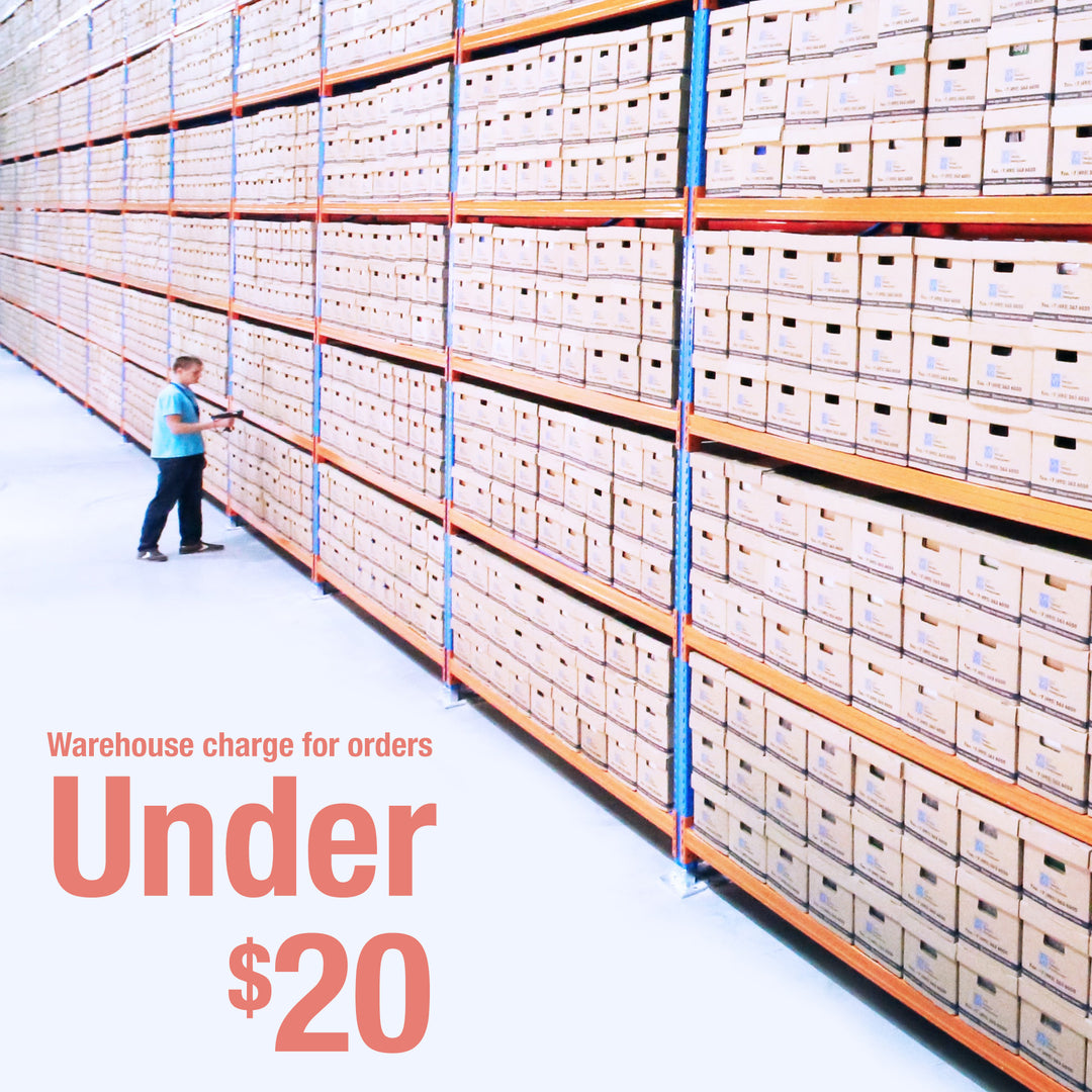 Warehouse Charge for Orders Less than $20