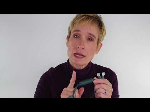 50-light  G12 Purple LED Christmas Lights, 4" Spacing Green Wire