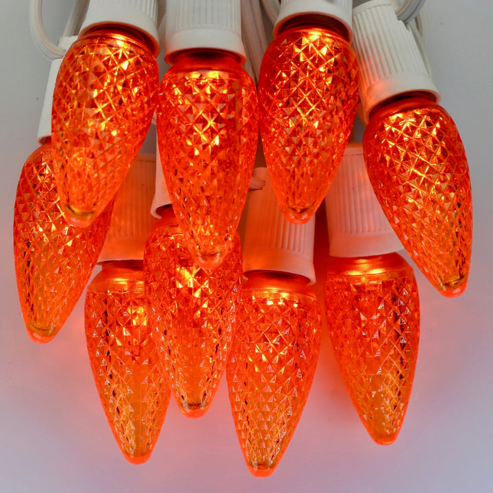C9 Orange LED (SMD) Bulbs E17 Bases