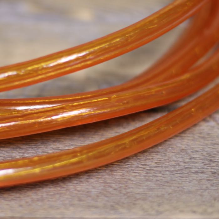 1/2" Orange Incandescent Rope Lights (Adhesive Connections)