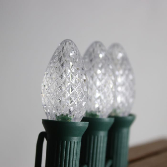 C7 Pure (Cool) White LED (SMD) Bulbs E12 Bases