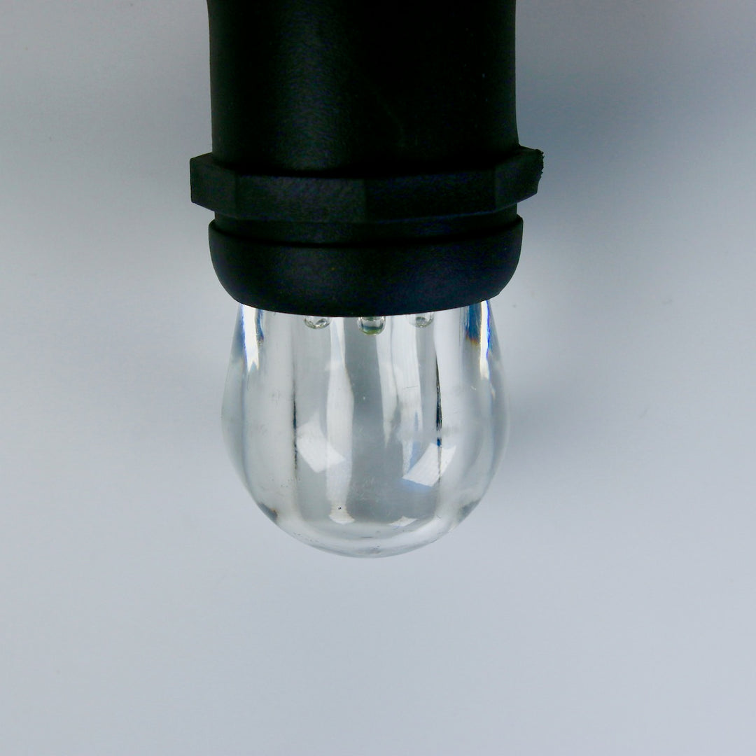 S11 Pure (Cool) White LED Bulbs E26 Bases