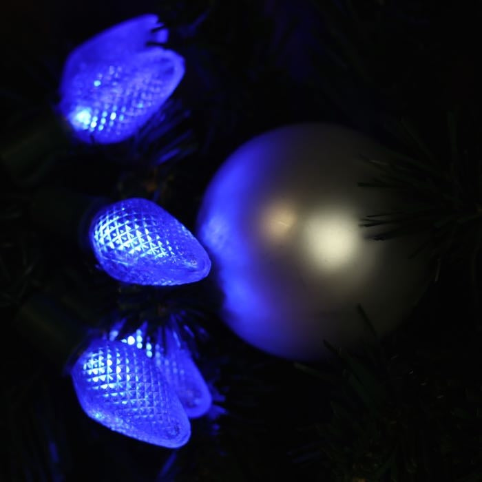 LED Christmas Lights C7 Blue