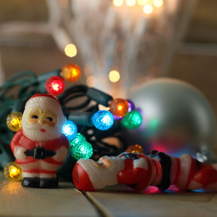 Round Multi LED Christmas Lights