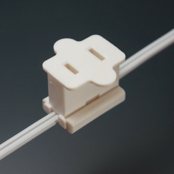 Female Inline Gilbert Plug White SPT2