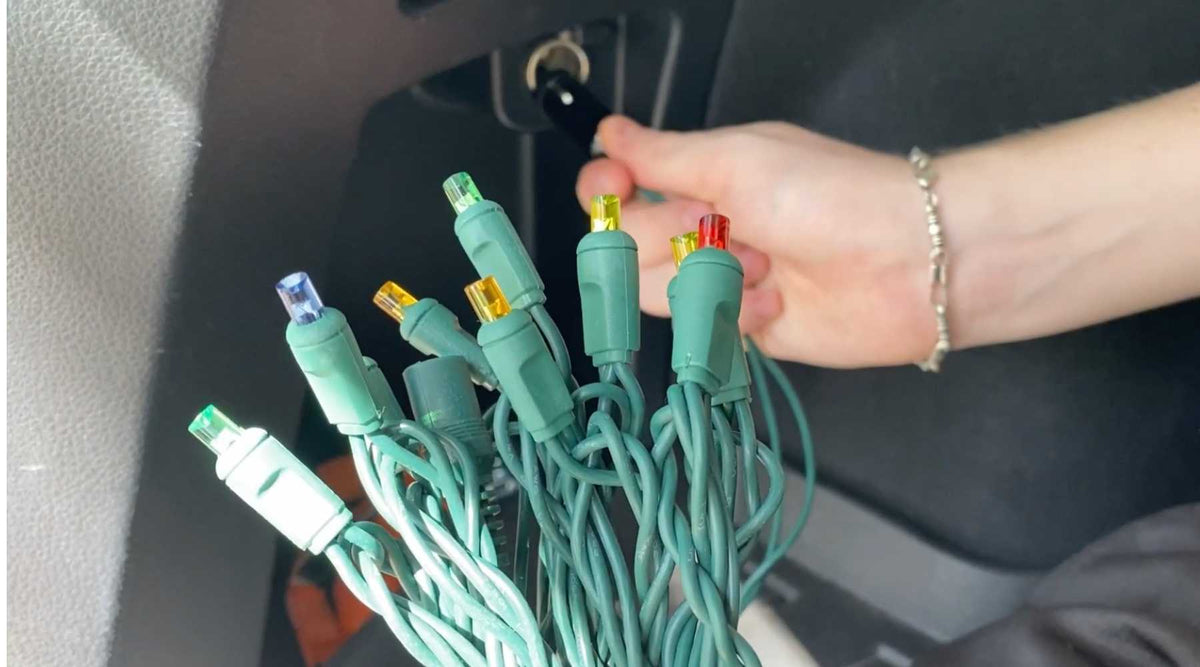 12 Volt Multi  Color on Green wire