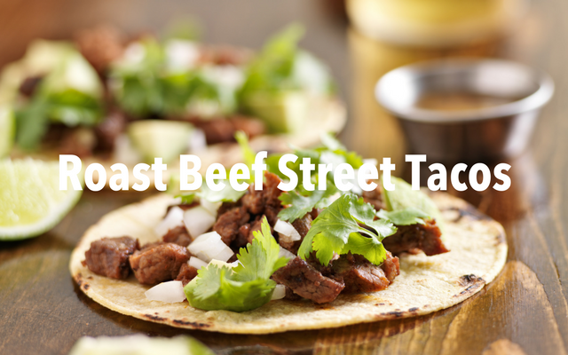 Instant Pot Roast Beef Street Tacos