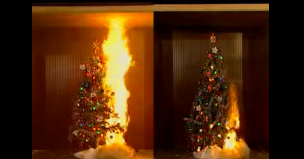 210 House Fires a Year Start with Christmas Trees : 5 Ways to Stay Safer During the Holidays