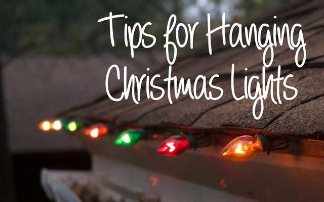 Hanging Outdoor Christmas Lights - Best Practices