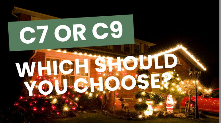 C7 vs C9 Christmas Lights: Which Should You Choose?