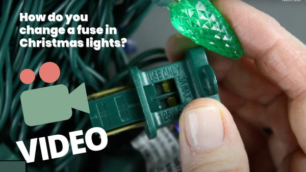 Mini Lights - Changing a Fuse