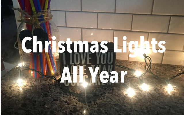 13 Ways to use your Christmas Lights All Year!
