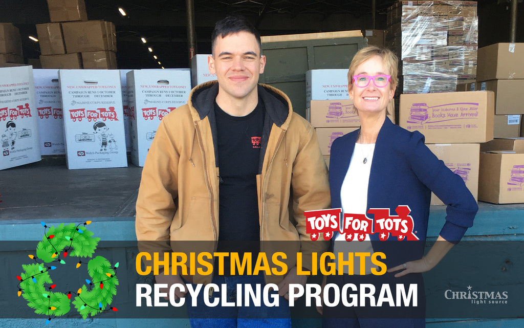 Christmas Lights Recycling Program