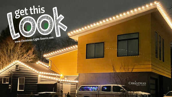 Get This Look: Extra Bright Glass C7 Clear Bulbs, Retro Lights for a Mid-Century Home