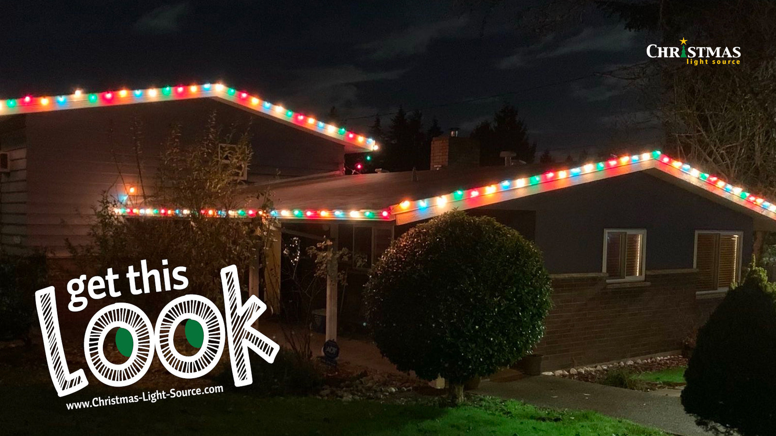 Get This Look: Classic Round Satin Finish Bulbs for Christmas