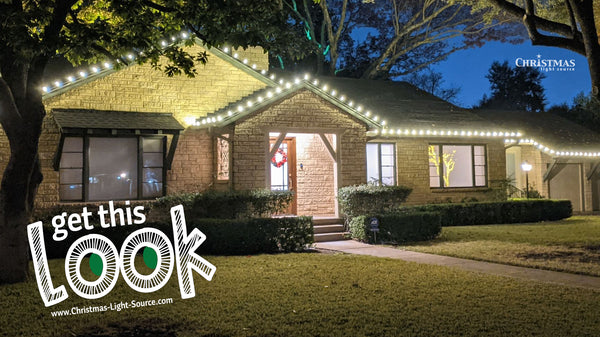 Get this Look: 200 Warm White C9 Bulbs and a First-time installation