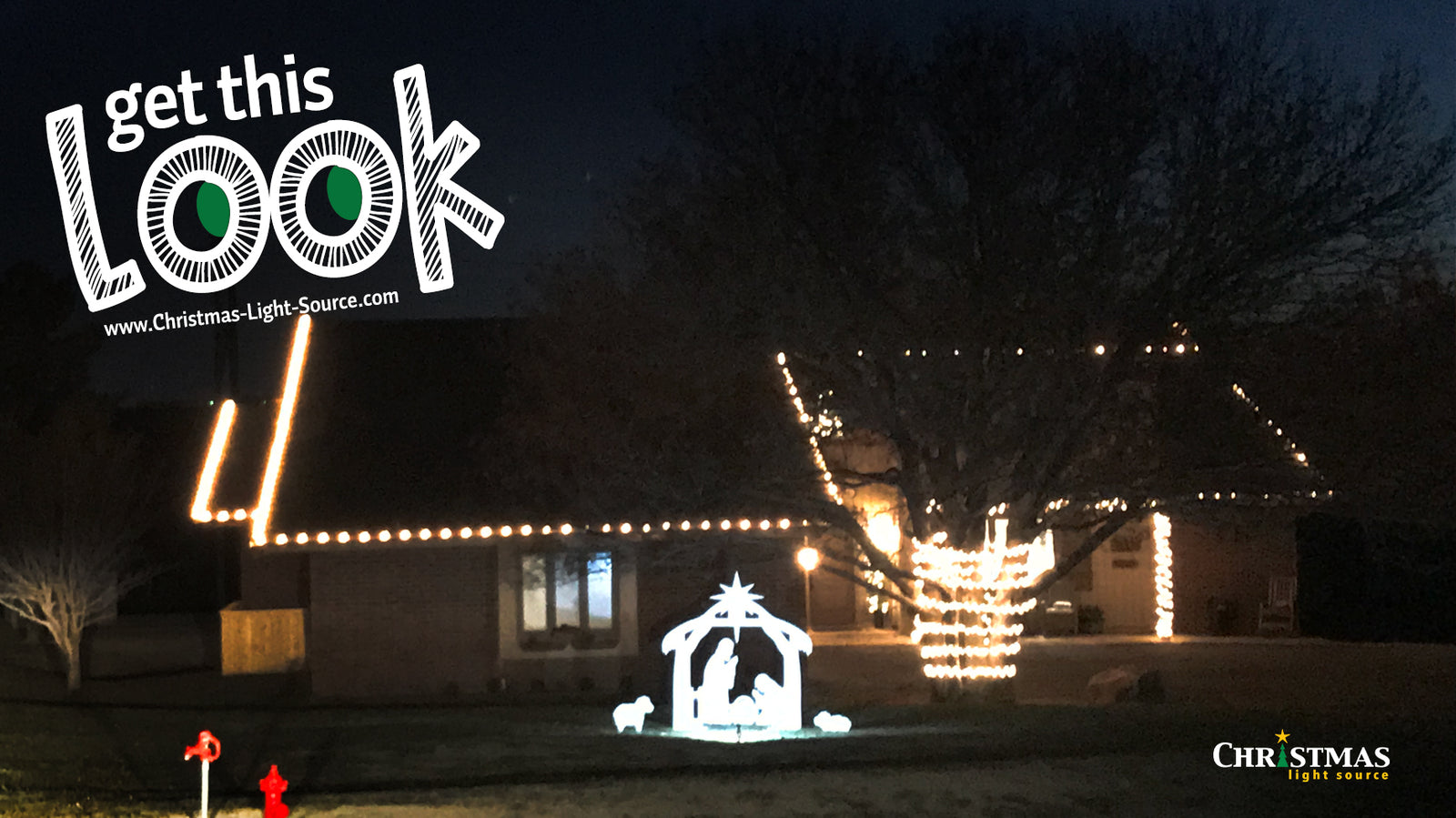 Incandescent White C9 bulbs, cords and string lights