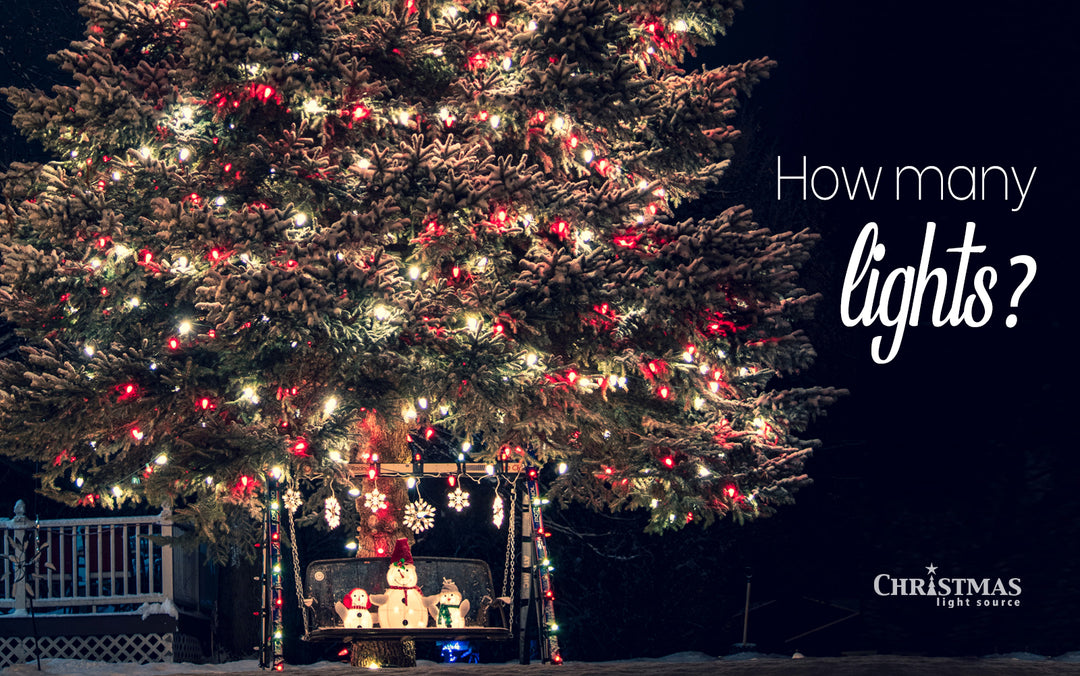 How many lights for my Christmas Tree?
