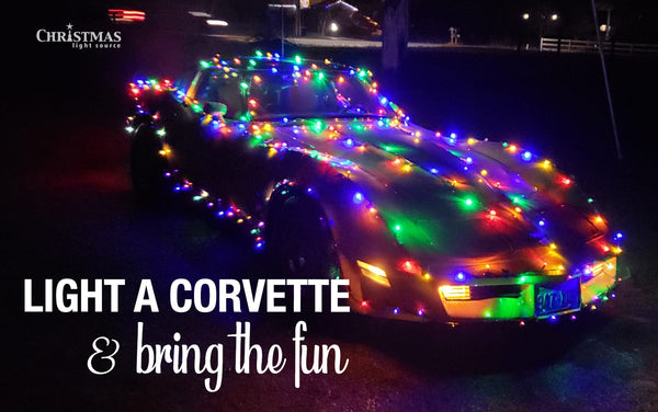 Get this Look: 12 Volt Multicolor Strings, Light a Corvette