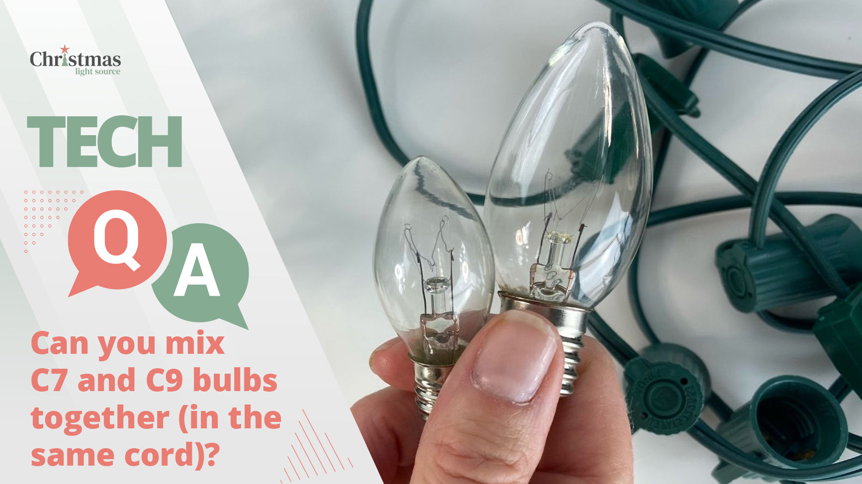 Can You Mix C7 And C9 Bulbs Together