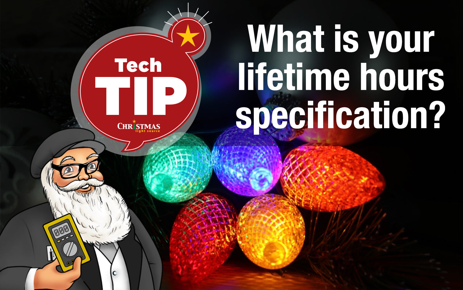 What does Average Rated Lifetime Hours mean? (Especially with LED