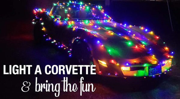 Get this Look: 12 Volt Multicolor Strings, Light a Corvette