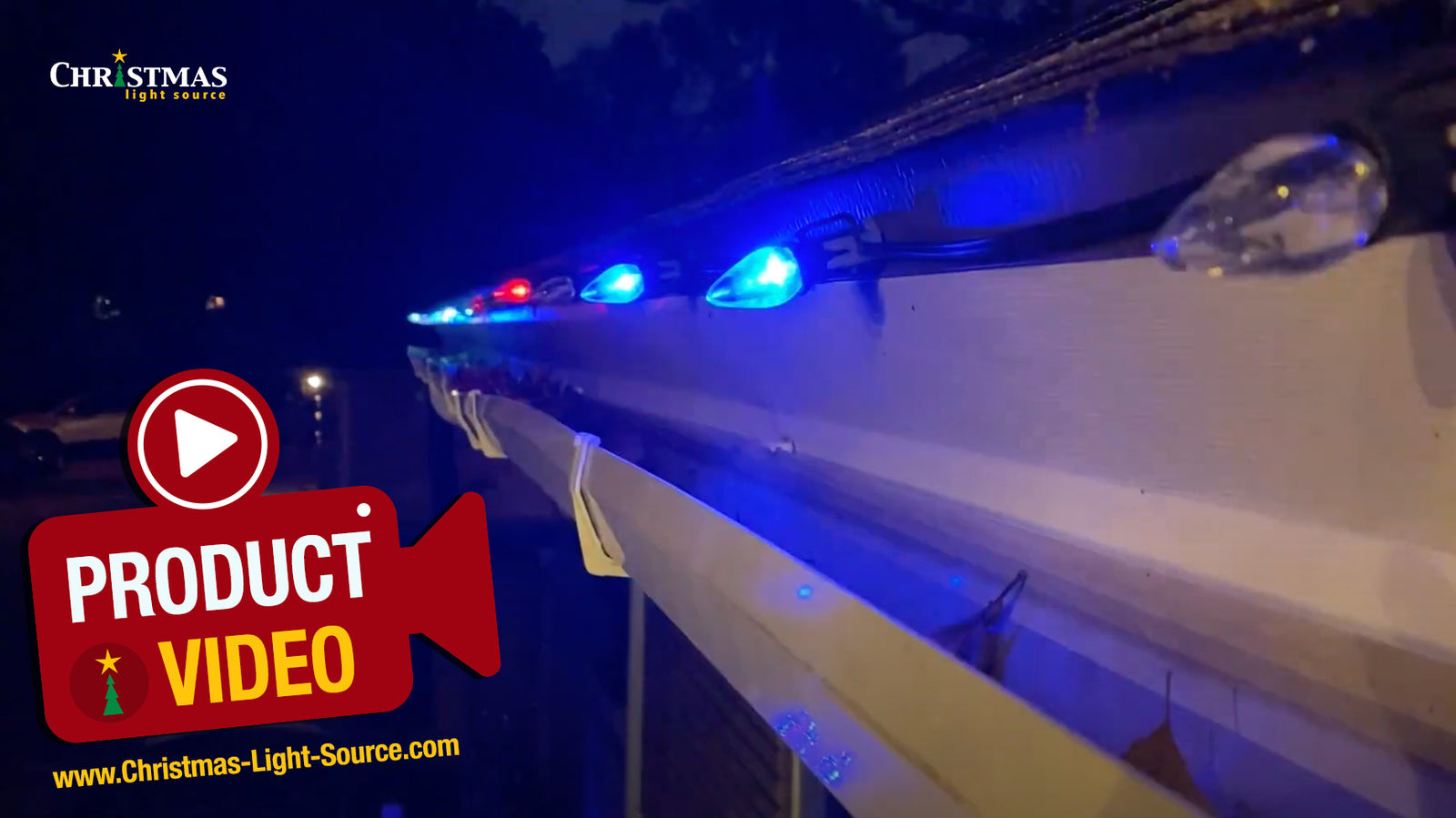 Quick Change C9 LED Smooth Christmas Light Bulb