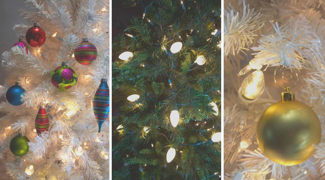 Can I mix different types of Christmas lights on the same tree?