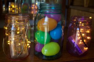 Decorating for Easter With Lights
