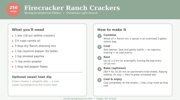 Firecracker Ranch Crackers