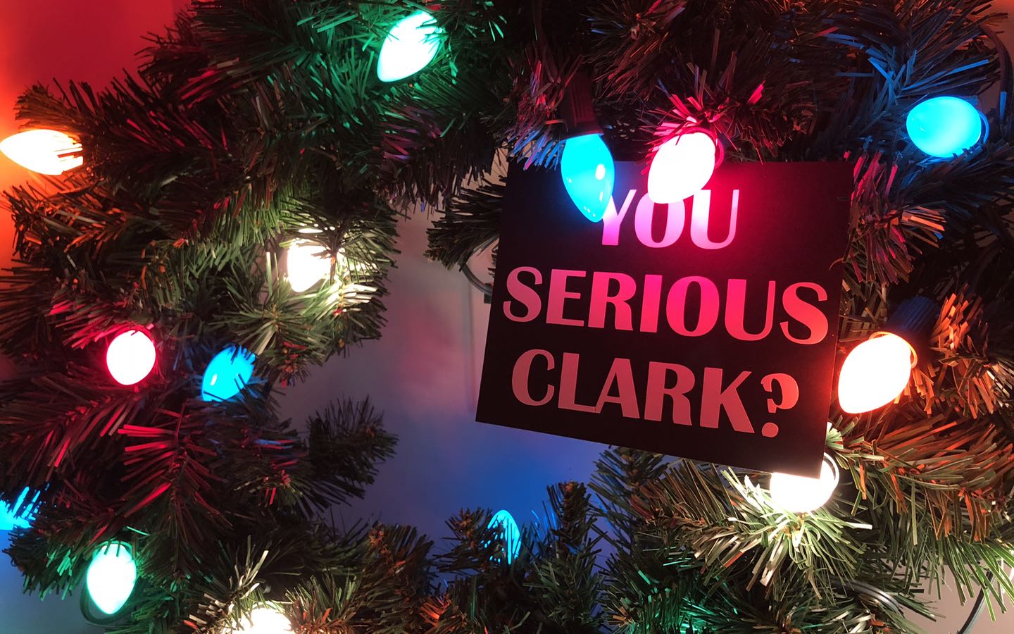 Christmas Vacation Wreath