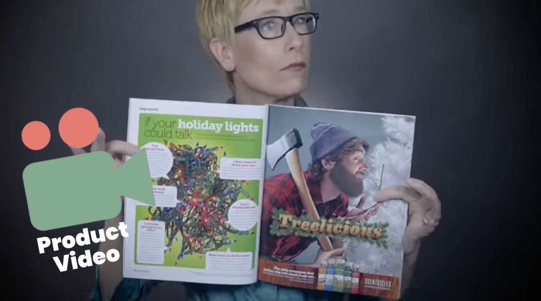 HGTV Magazine and Christmas Lights