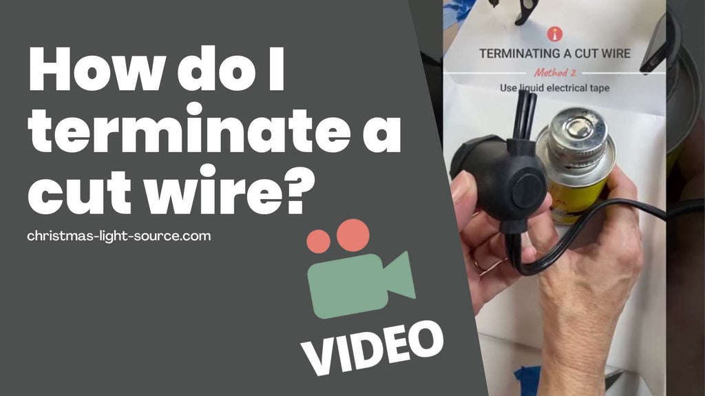 Video: How do I terminate the end of a cut 18 AWG or larger stranded cord?