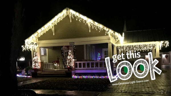 Get This Look: Icicle Lights and Bungalows