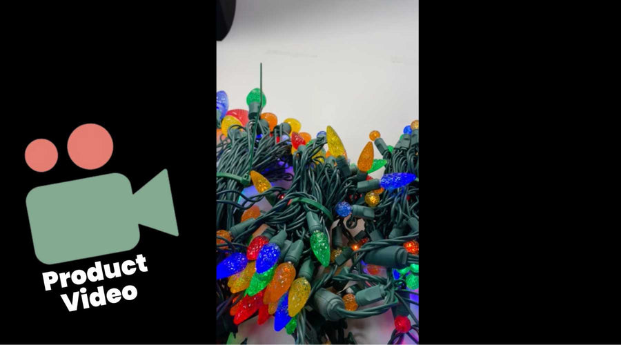 LED Mini Lights Video: See the Shapes and Relative Sizes