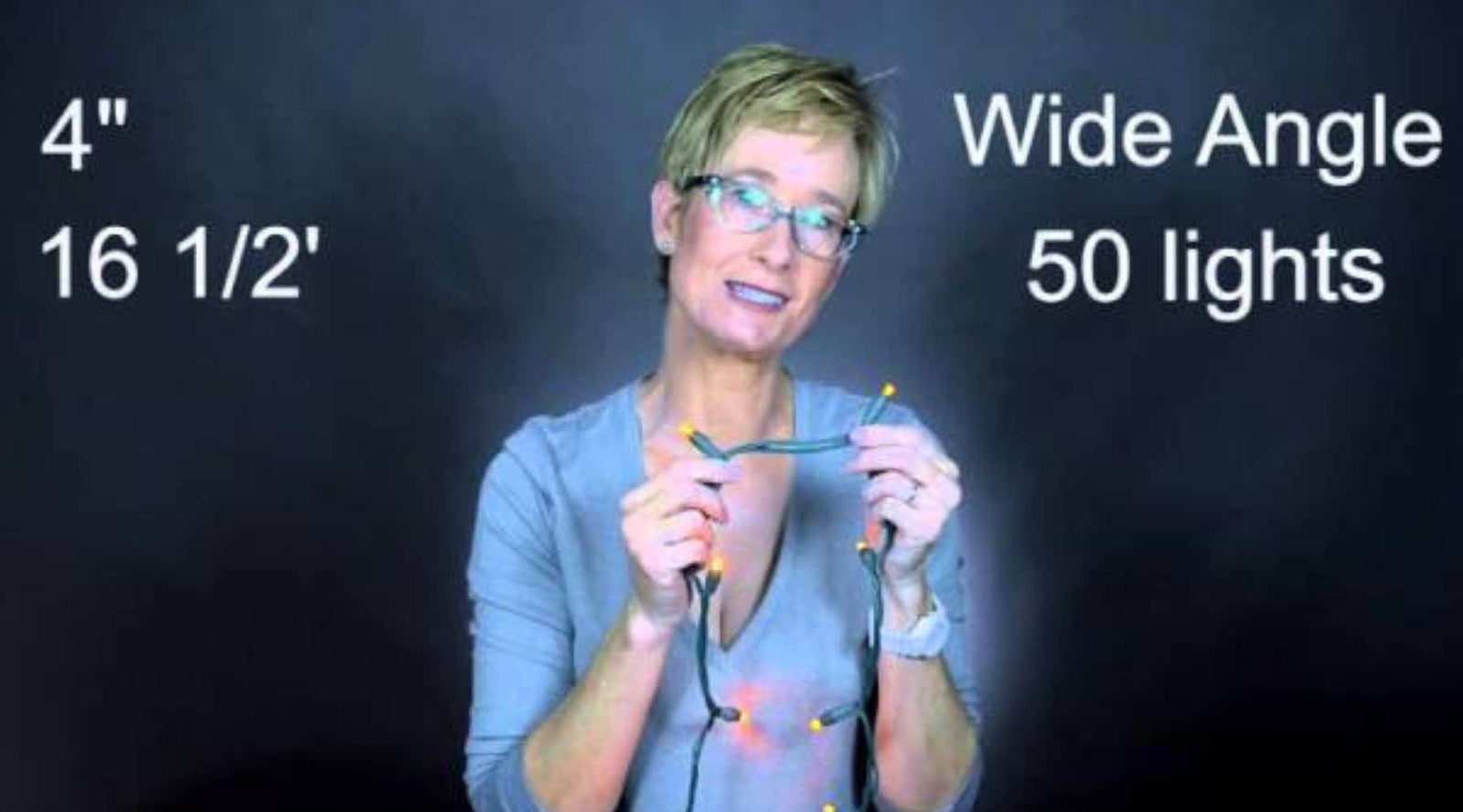 Video: 5mm Orange LED Christmas Lights